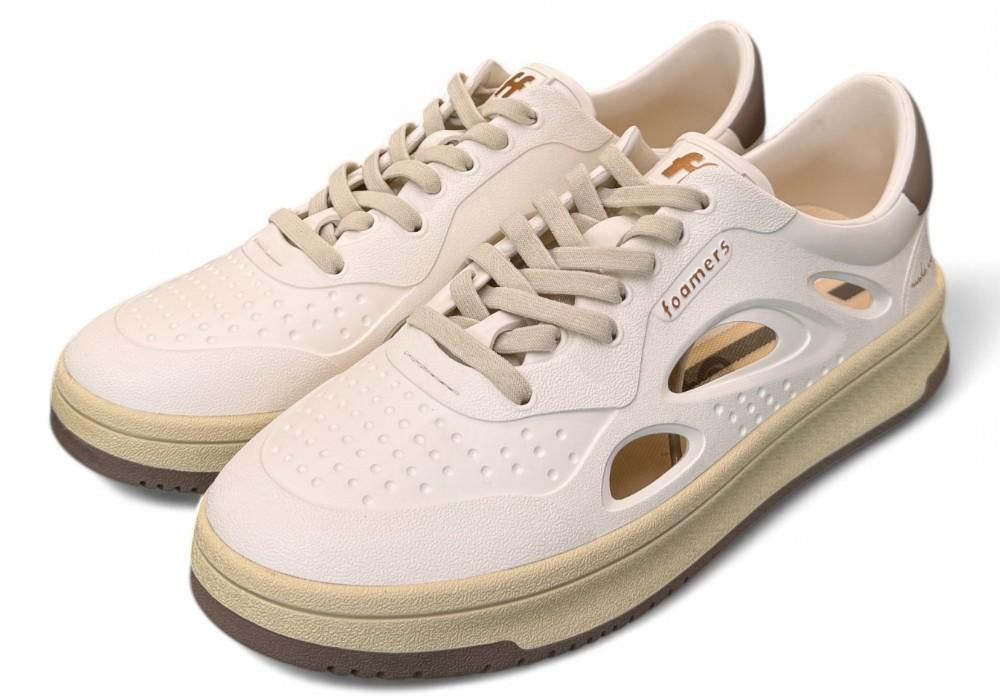 Sneaker Foamers Eva bianco tortora 