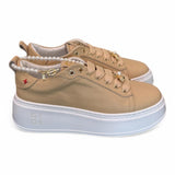 Sneaker Pia Gioplus pelle nude cavigliera 
