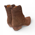 Stivaletto texano corto suede testa di moro Ranye<BR/> 