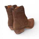 Stivaletto texano corto suede testa di moro Ranye<BR/> 