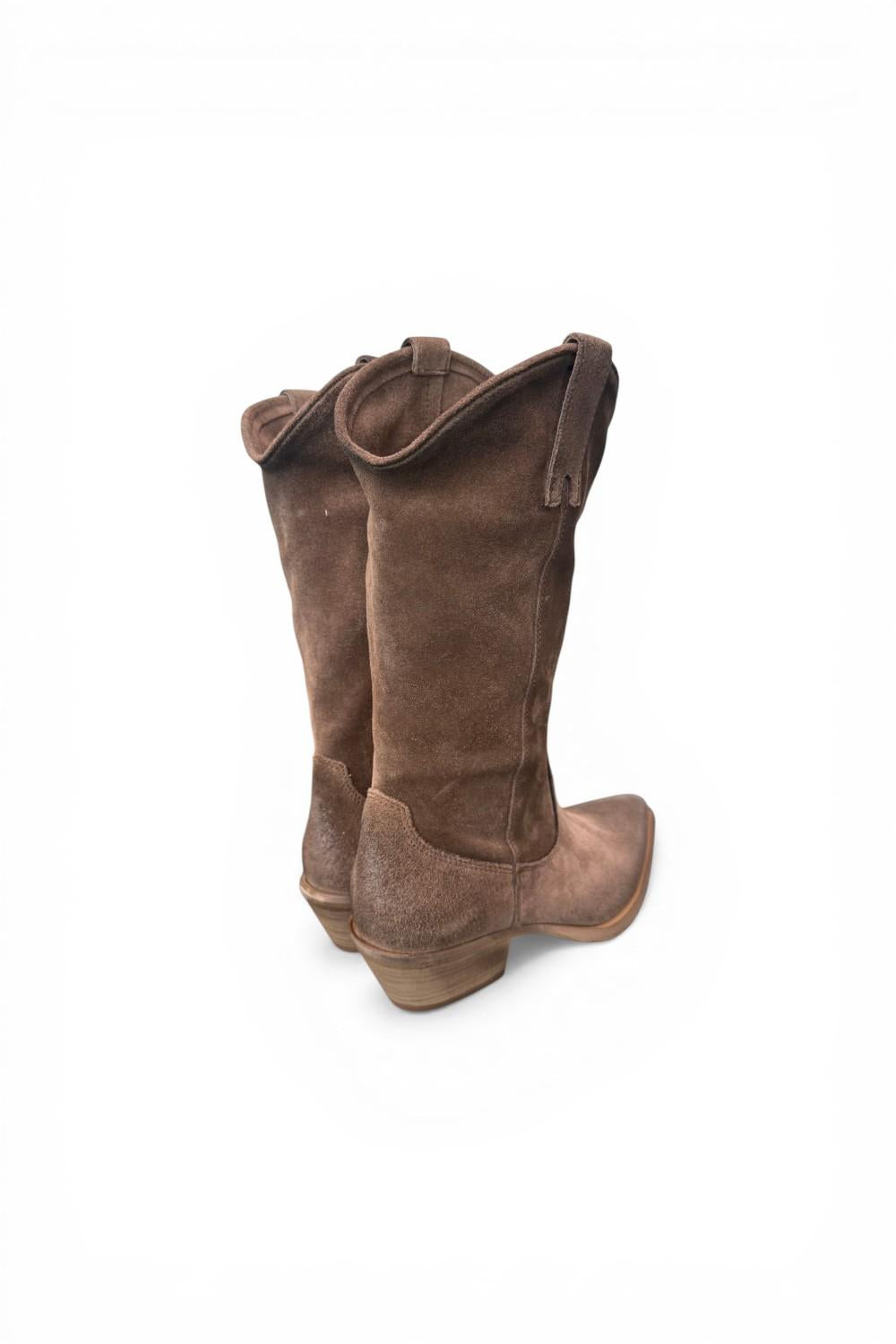 Stivale texano suede mustang Metisse<BR/> 