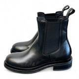 Beatles pelle nera suola Mjus<BR/> 