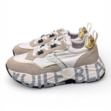 Sneaker donna Voile Blanche Club 105 bianca oro 1N03 