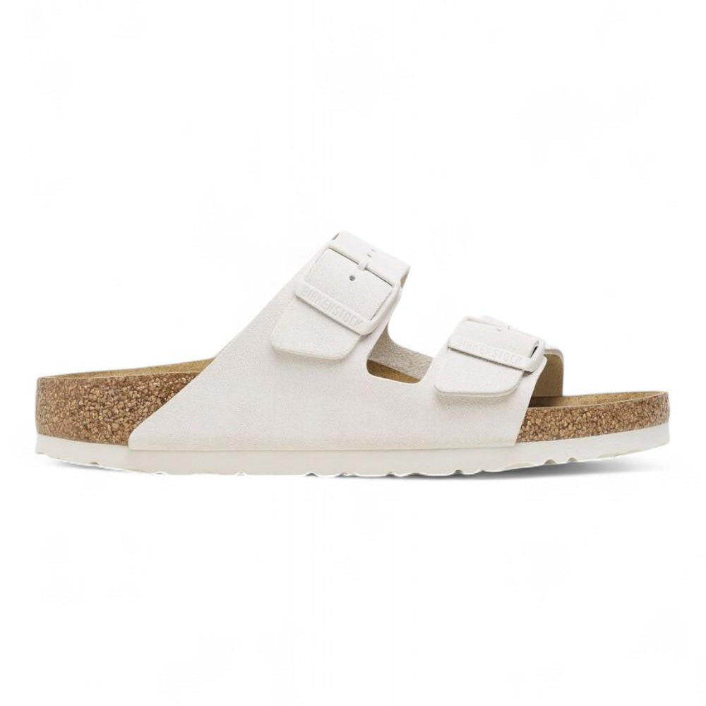 Ciabatta Birkenstock Arizona Suede Antique White 1024516 