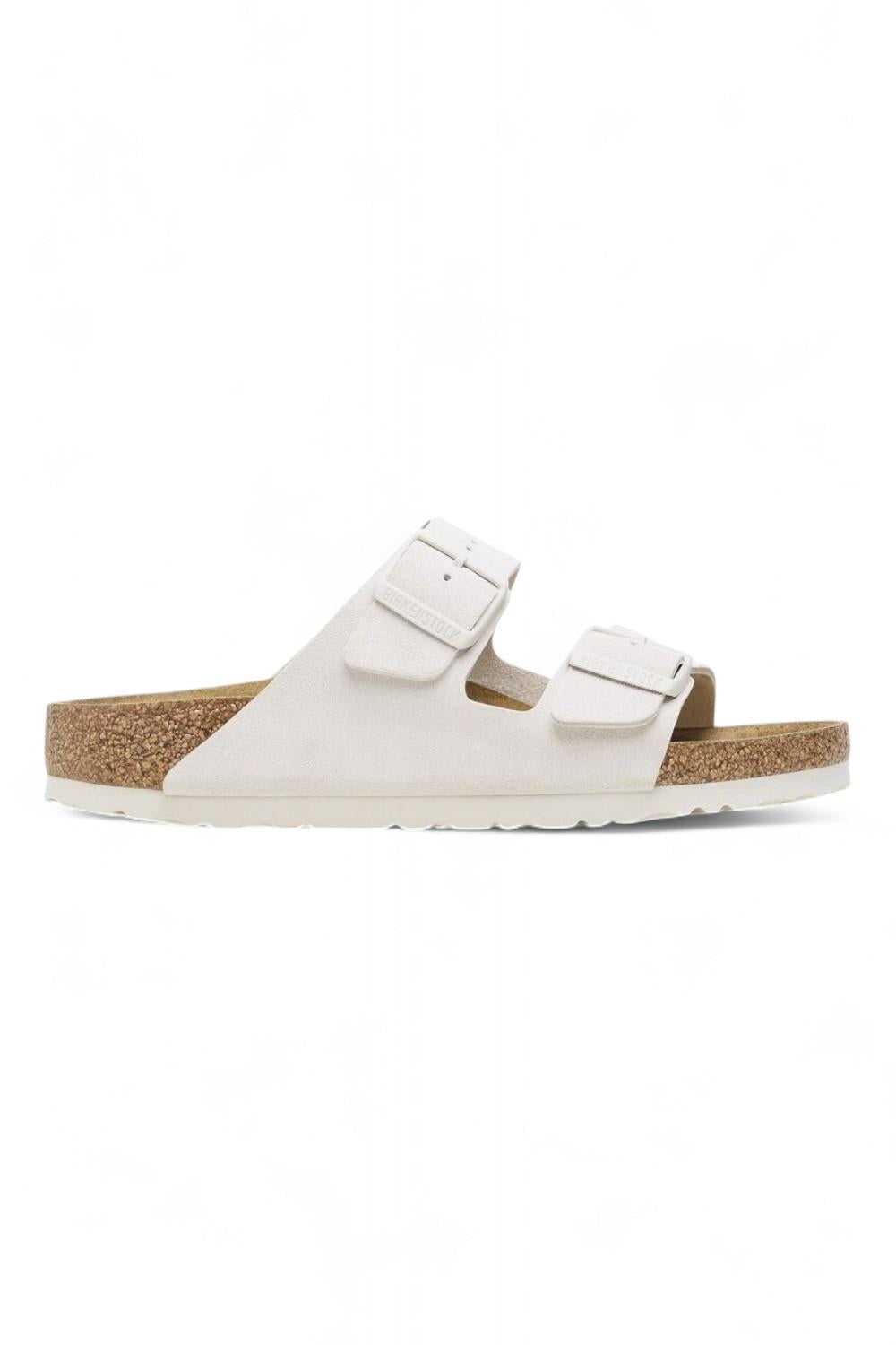 Ciabatta Birkenstock Arizona Suede Antique White 1024516 