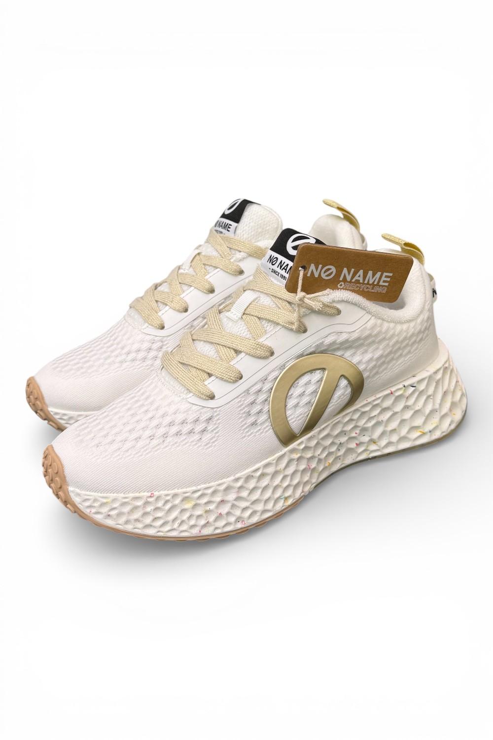 Sneaker donna No Name Carter Fly white gold 