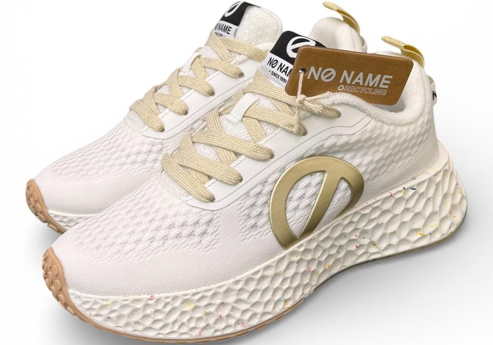 Sneaker donna No Name Carter Fly white gold 