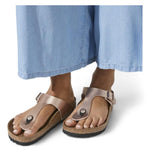 Ciabatta infradito donna Gizeh birko flor copper  Birkenstock 1023943 