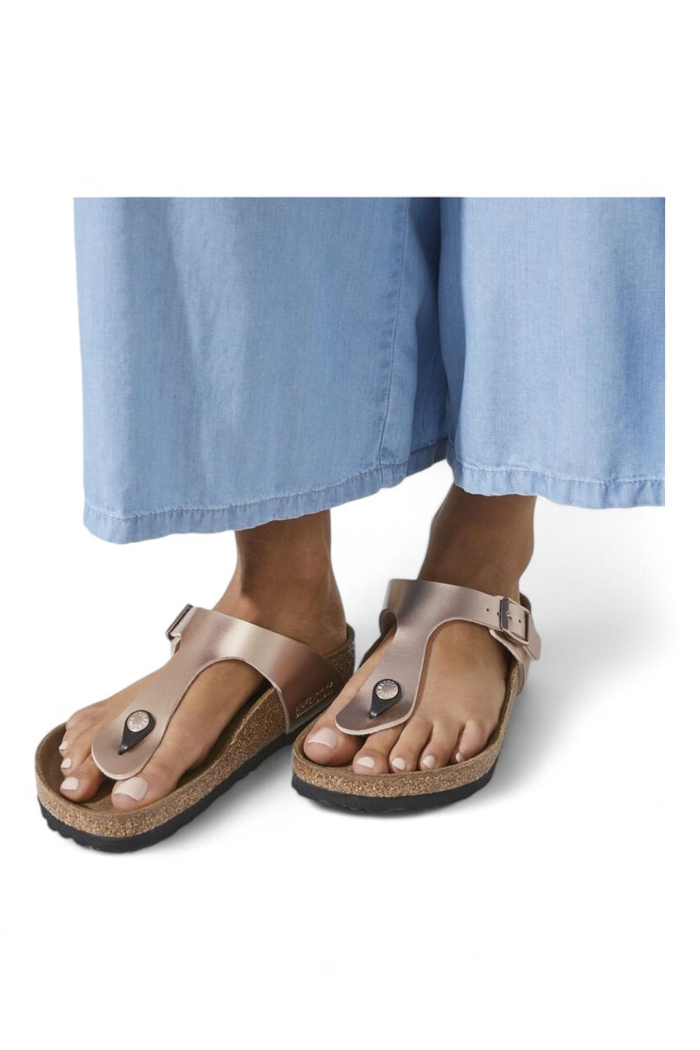 Ciabatta infradito donna Gizeh birko flor copper  Birkenstock 1023943 