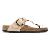 Ciabatta Gizeh Big Buckle shine beige Birkenstock 1026550 