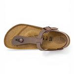 Sandalo kairo birkibuc mocca Birkenstock 147131 
