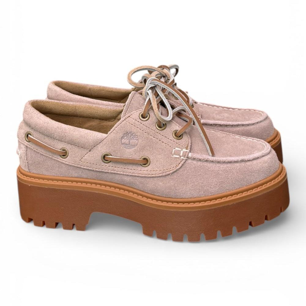 Allacciato Barca STONE STREET BOAT  light purple Timberland 