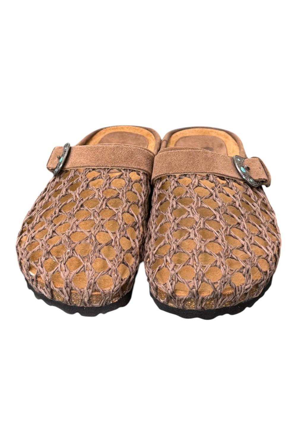 Sabot rete marrone Taji by Lagoa 