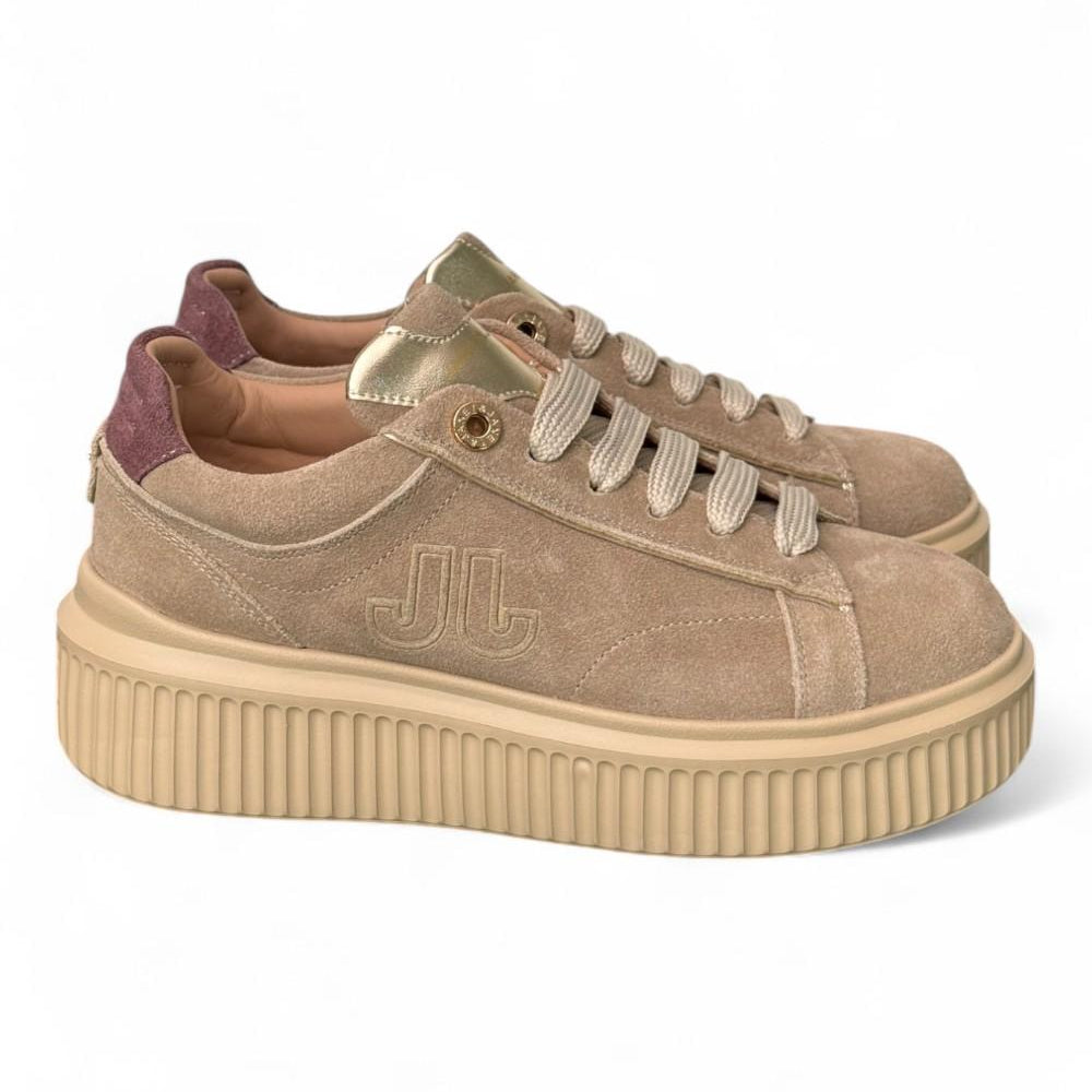 Sneaker donna suede beige Janet & Janet 