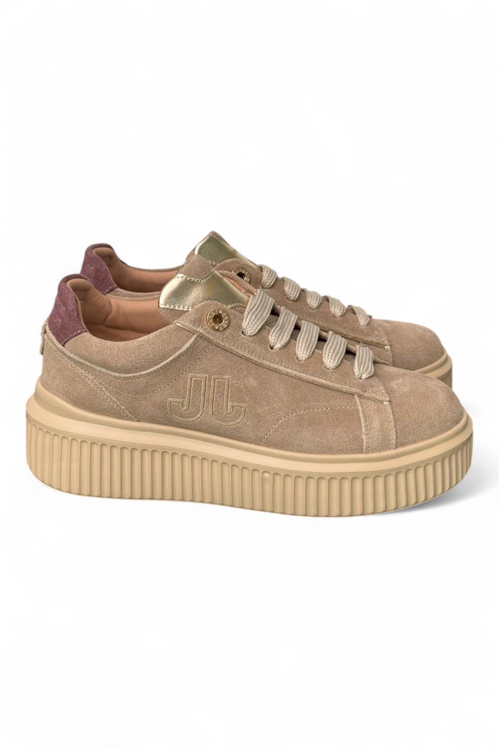Sneaker donna suede beige Janet & Janet 