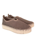 Scarpa traforata platform fango Ilse Jacobsen