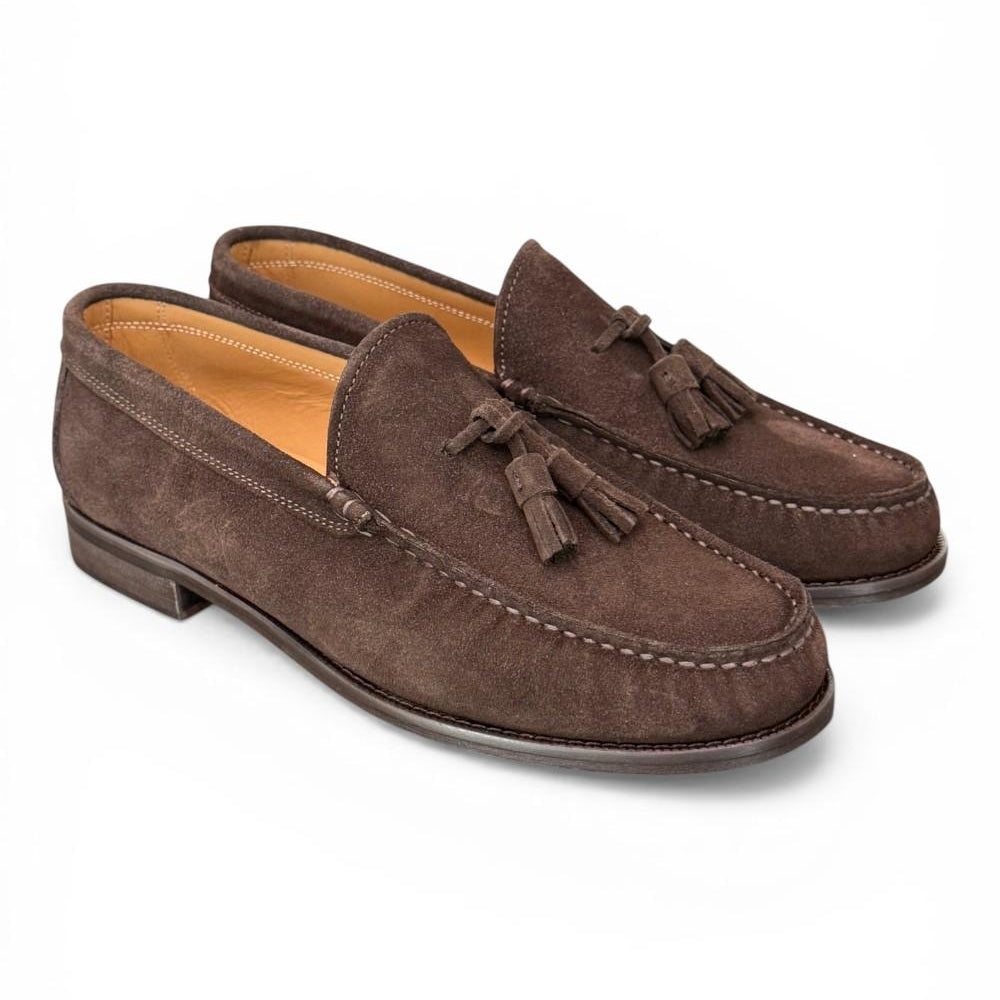 Mocassino mappetti suede testa di moro Kebo 