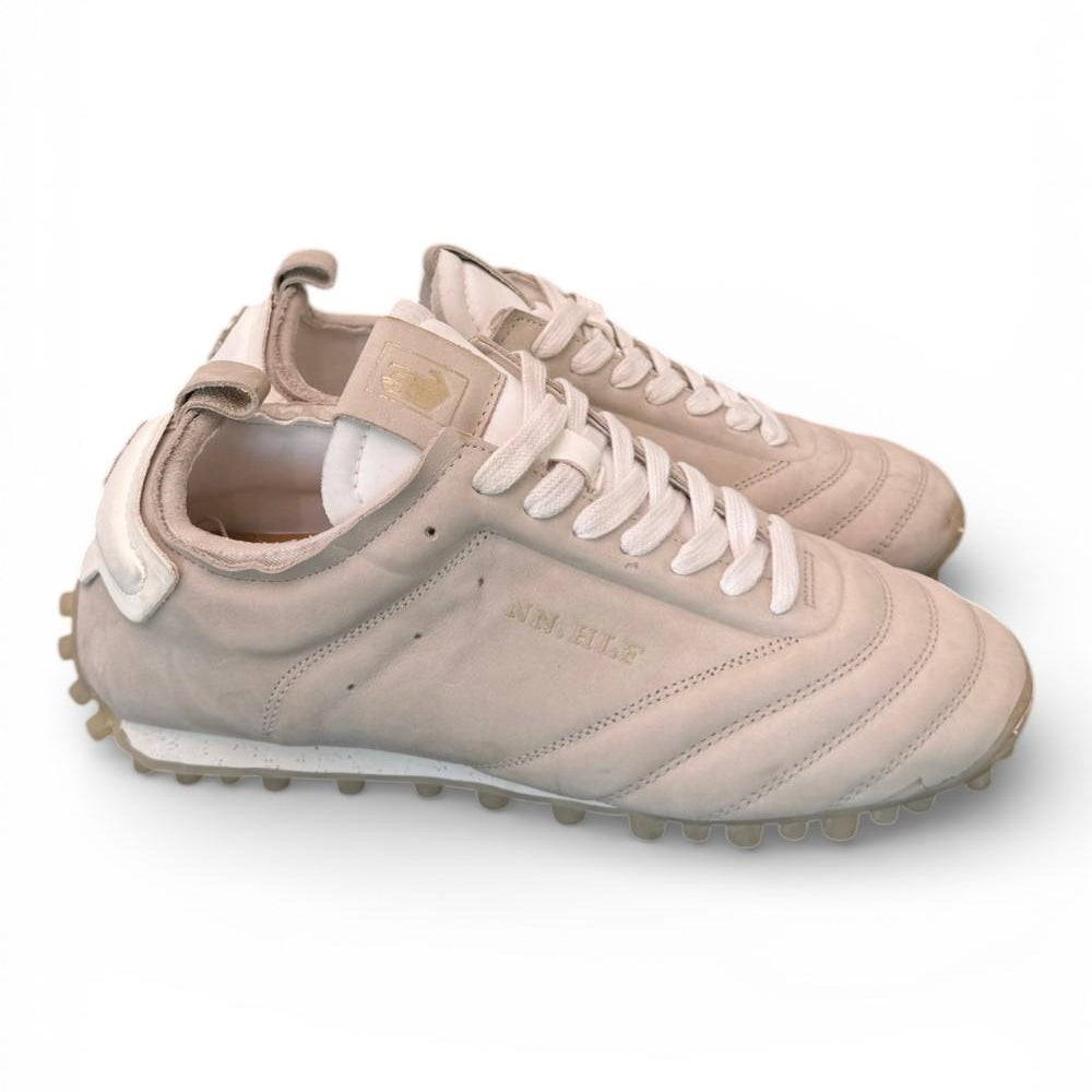 Sneaker sokker suede beige Nine an Half<BR/> 