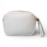 Borsina camera case pelle bianca 
