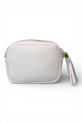 Borsina camera case pelle bianca