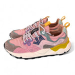Sneaker donna Flower Mountain Yamano 3 2B22 grey cipria light pink 
