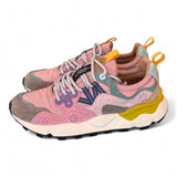 Sneaker donna Flower Mountain Yamano 3 2B22 grey cipria light pink 