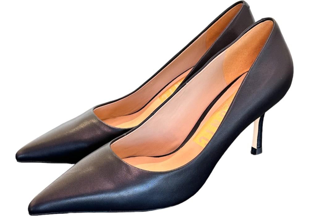 Decolté nappa nero tacco 70 CHICONIC<BR/> 