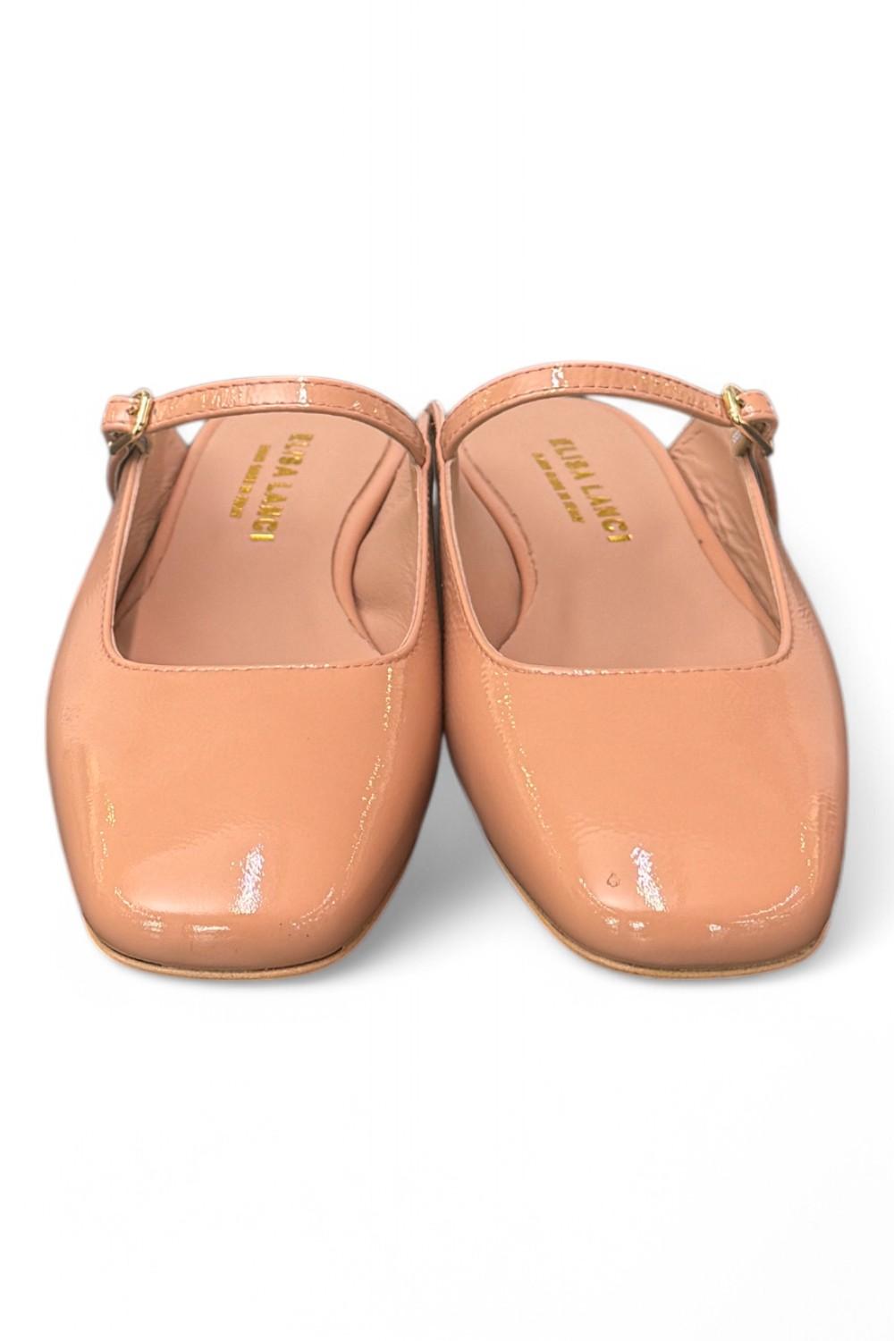 Sabot cintino naplak dark pink Elisa Lanci 