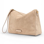 Pochette Nora suede nude Gianni Chiarini<BR/> 