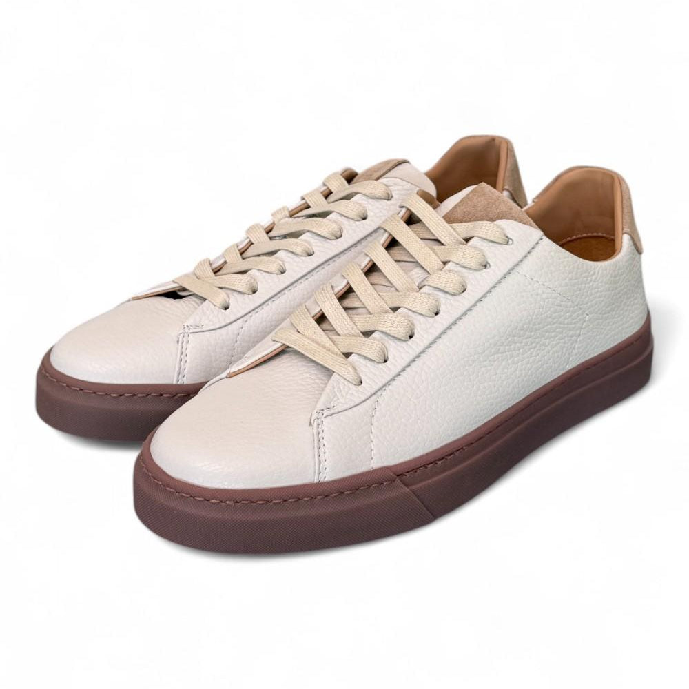 Sneaker uomo nappa panna Olimpia Stokton 