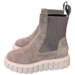 Beatles Grenelle Voile Blanche suede grigio 