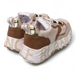 Sneaker Donna Club 105 beige teddy Voile Blanche 