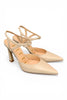 Slingback cintino pelle osso Matteo Pitti