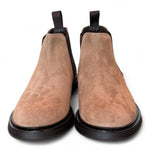 Stivaletto beatles suede tortora Dino Draghi<BR/> 