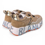 Sneaker donna Voile Blanche Club 105 sand rafia 2E44 