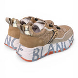 Sneaker donna Voile Blanche Club 105 sand rafia 2E44 