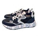 Sneaker uomo Club 01 Blu Voile Blanche<BR/> 