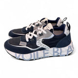 Sneaker uomo Club 01 Blu Voile Blanche<BR/> 