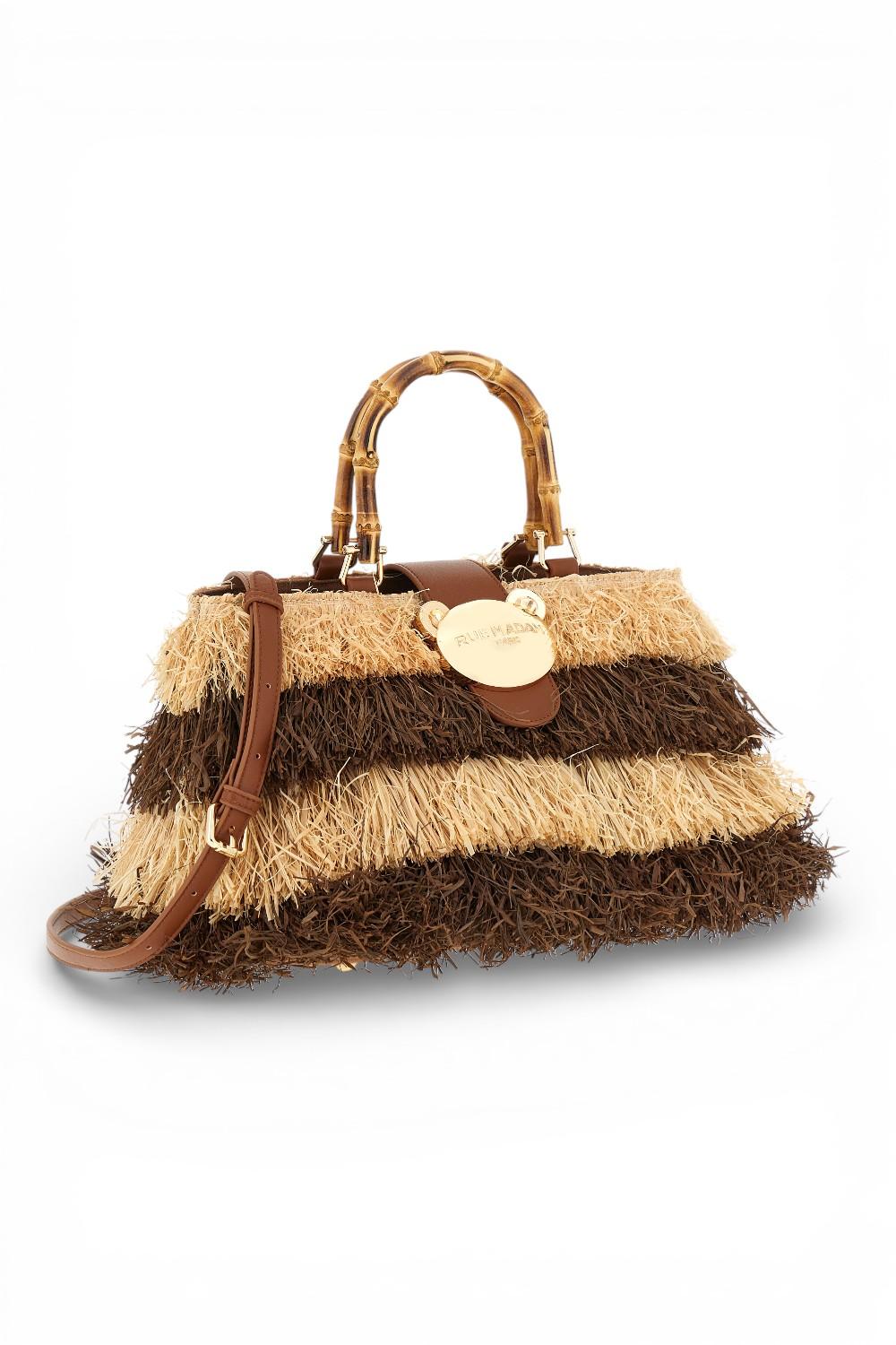 Shopping Riad Fringes beige marrone Rue Madam 