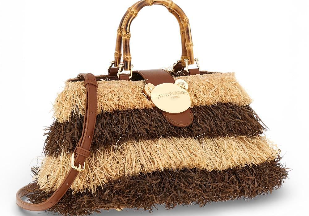 Shopping Riad Fringes beige marrone Rue Madam 