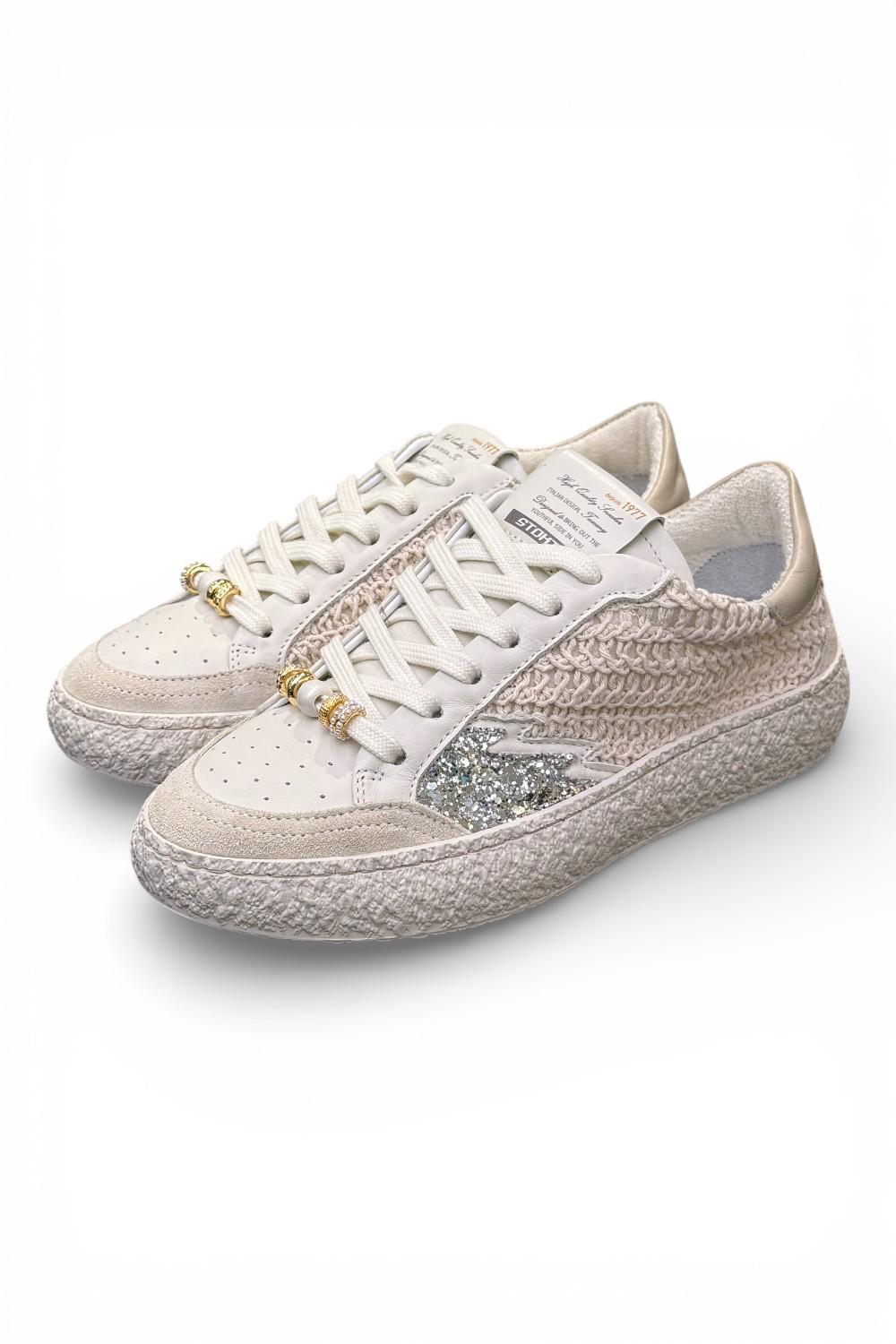 Sneaker donna crep beige Stokton<BR/> 