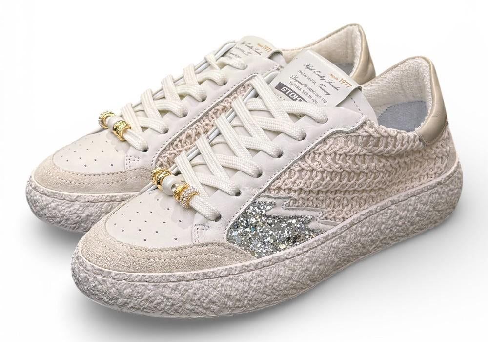 Sneaker donna crep beige Stokton<BR/> 
