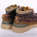 Polacco barca artigianale marrone Satorisan Earth Boot Premium 