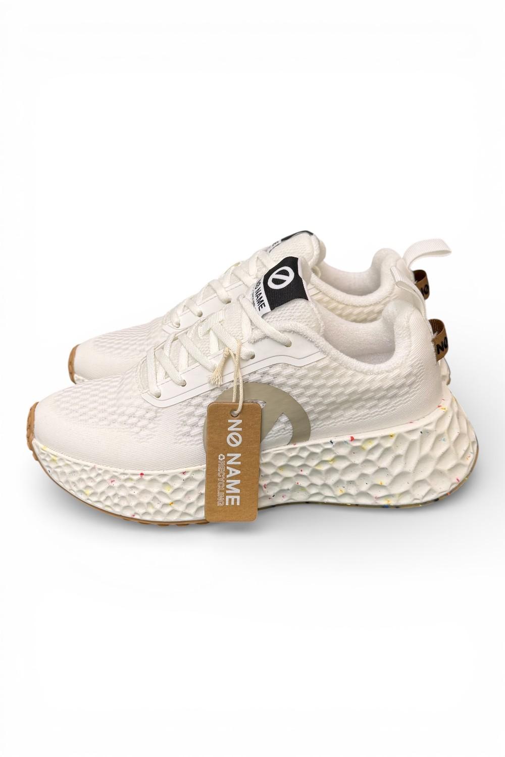 Sneaker donna No Name Carter Fly white greige 