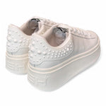 Sneaker Ash Match bianca platino 