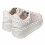 Sneaker Ash Match bianca platino 