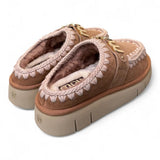 Sabot slipper Bounce Clog Mou Pink Brown 