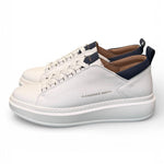 Sneaker Wembley man Alexander Smith white blu 