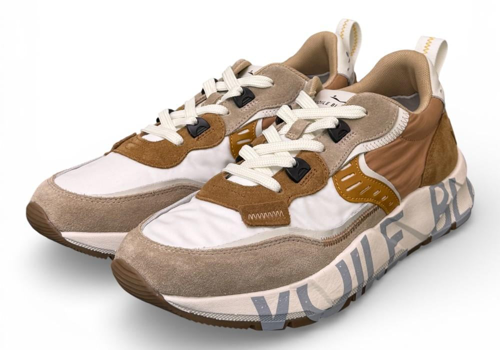 Sneaker uomo Club 01 Voile Blanche bianco cuoio 2D47 