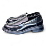 Mocassino donna Uma Parker man style nero<BR/> 